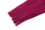 Double Drawn Purpled Color Straight Hair Unproduced Virgin Brazilian Hair