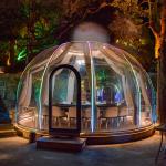 ISO Clear Bubble Tents Aluminium Transparent Bubble Tent UV Protection