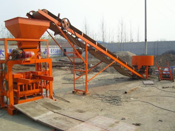 Hollow Block Paver Mini Block Making Machine for India Market 40-1 Interlocking