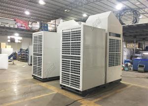 China 25KW Vertical Commercial Tent Air Conditioner , 30HP Remote Control Temporary AC Unit factory