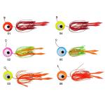 5 pcs Random mixed color 100G jigs head fishing lure lead head jigs fishing bait