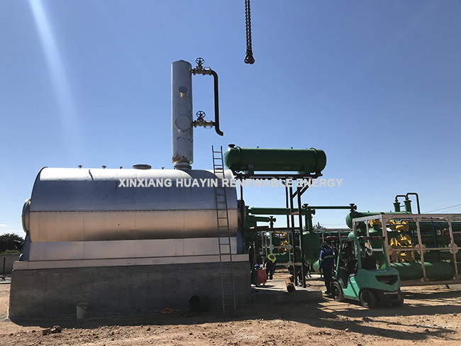Engine Waste Oil Distillation Machine To Diesel 10 Ton