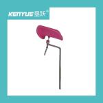 Pink Stainless Steel Material Leg Rest For Hospital Gynecology