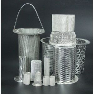 Stainless Steel 304 316L Perforated Filter Tube for Industrial Filtration