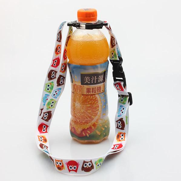 Water Bottle Holder Lanyards, Carabiner Hook Drink Holder Lanyard With Clips |