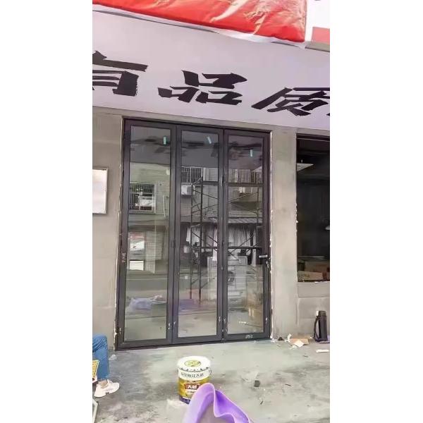 AquaShield Marine-Grade Folding Window Resisting Saltwater Corrosion in Boat House and Coastal Residence Applications