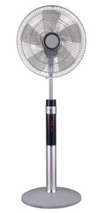 China 50Hz 1200mm Figure 8 Oscillating Fan With Remote Control 16 Inch 5 Blade factory