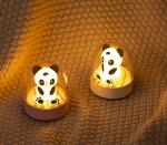 3.7V 1W Bedroom LED Night Light Panda Design USB Rechargeable