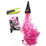 4m Colorful Pull Pop Confetti Streamer Cannon For Wedding