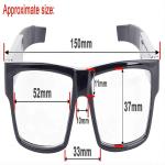 1080P 30FPS Video Recording Hidden Camera Sunglasses Touch Control On Site