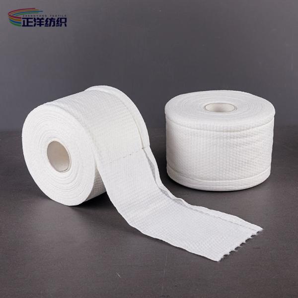 Spunlace Disposable Microfiber Cloths Nonwoven 80GSM Disposable Face Cleaning
