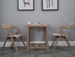 Durable and Stylish Nordic Folding Wood Restaurant Dining Chairs in Northeast