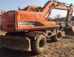 KORES Good condition DH150W-7 wheel excavator/secondhand doosan wheel excavator