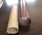 6063T6 Tubular Metal Ceiling Tiles Perforated Circle Suspended Baffle