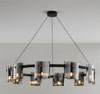 AC240V High Gloss Decorative Lamps Glass Modern Pendant Light ODM