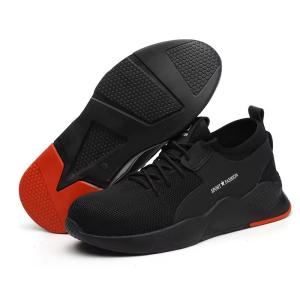 China 2024 Fashion Summer Breathable Steel Toes Casual Safety Working Boots Industrial Light Weight Safety Shoes For Men factory