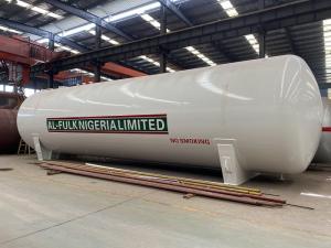 China 120000 Liters 120cbm LPG Storage Tanker 60mt 60 Tons Gas Storage Tank factory