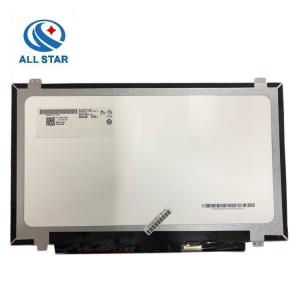 China 14.0 Inch AUO LCD Panel B140RTN03.0 1600*900 SLIM EDP 30pin with FRU P/N factory