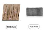 Stainless Steel 316l Knitted Wire Mesh 0.1mm Diameter 20-500mm Width