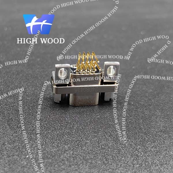 J30J SERIES MICRO-D Connectors,HW-J30J-9ZKWP2-J, J30J Series Twisted Pin Micro Rectangular Electrical Connector