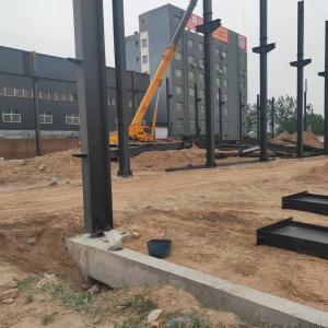 China Large Size Structural Steel Architecture Fabrication Welding Building factory