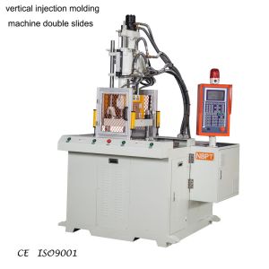 China PT-450DM, PT-450DM 45T VERTICAL Dual Slip Table Direct Plastic Injection Machine factory
