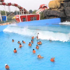 China 0-2.1m Depth Large Wave Pool Water Park Equipment LANCHAO-WP01 factory
