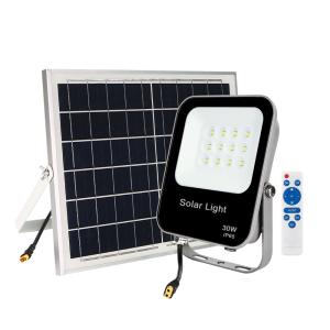 China High Brightness 30w DC5V 5100lm Solar Outdoor Flood Lights factory