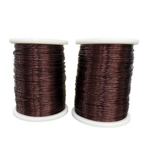 China 0.071mm - 0.710mm Enamel Magnet Wire Zero Defect Copper Enamelled Round Wire factory