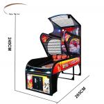 Dreamland Amusement Center Electronic Basketball Machine Coin Operated Street
