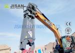 Excavator Shear Hydraulic Demolition Shear Steel And Scarp Cutter For Excavator