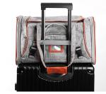 Small Cat Dog Folding Pet Carrier Travel Bag On Wheels Out Going 16x10x8 13x13x8