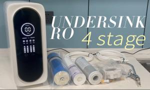 China 4 Stage Residential Reverse Osmosis Purification System 45 X 15.5 X 38.5cm factory