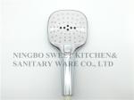 hot sale ABS material chrome plating switch-on shower head hand shower rain