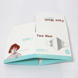 China Printed Face Mask Recycle Corrugated Packaging Box factory