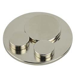 China Durable Custom SmCo5 Magnet Disc Block Silver Corrosion Resistance factory