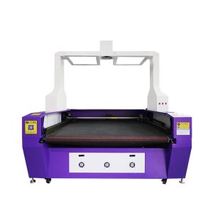 Sublimation automatic cut textile clothes digital laser cutting machine