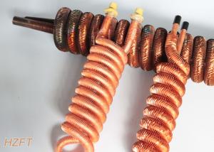 China ISO Copper Nickel Fin Coil Heat Exchanger In Refrigeration Condenser / Refrigeration Evaporator factory