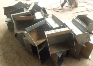 China 100mm Pitch Chain 0.5m/S 3L Bucket Elevator Carbon Steel Hopper factory