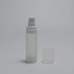 30ml Airless Bottle with Cap Matte Finish Cosmetic Vacuum Lotion Bottle in PP