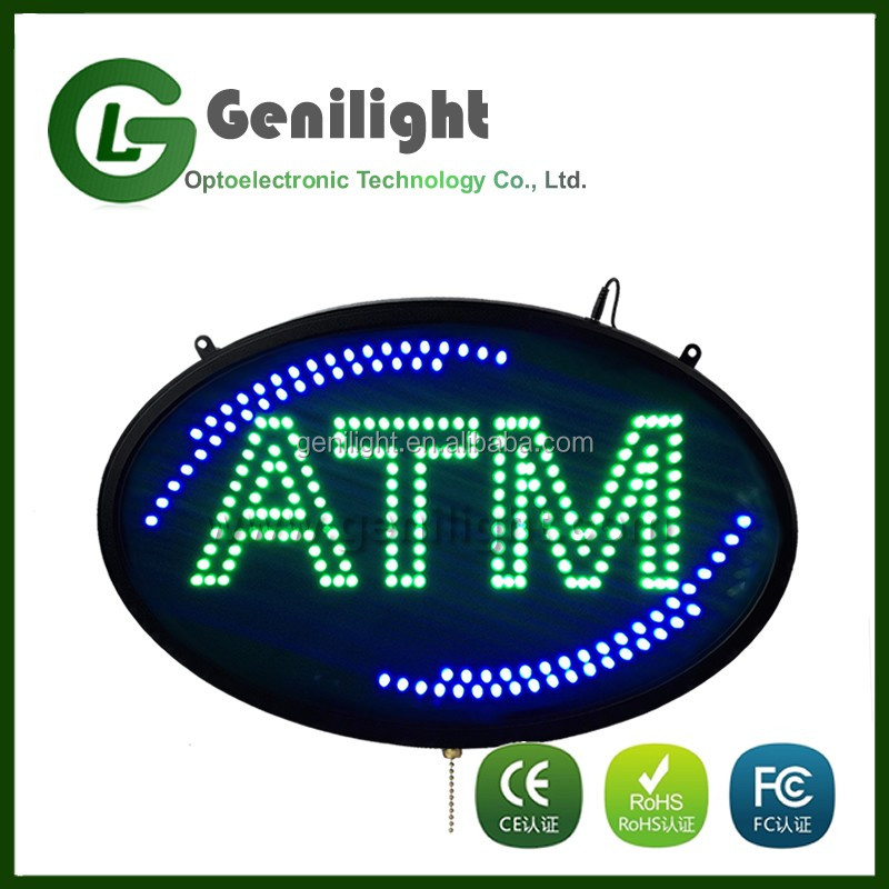 100000h Light Life Expectancy LED Sign for Open Hotspot and Free Wi-Fi Internet Cafe