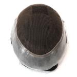 Mens Toupee Human Hair Replacement SystemFrench Lace Poly Skin Hairpieces