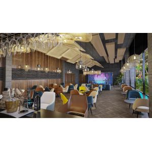 China Luxury Dining Room Furniture 560mm Leather Dining Chairs Manufacturing on sale