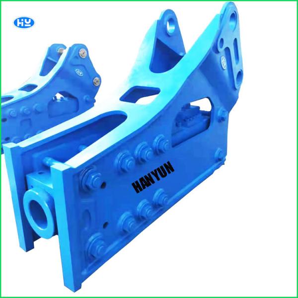 Tunnel Hydraulic Breaker Attachment 140mm Rod Q345B Hydraulic Excavator