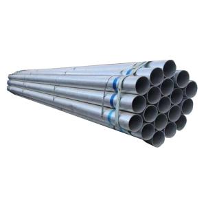 China ASTM A103 Erw Galvanized Steel Pipe 20ft Pre Galvanized Steel Tube factory