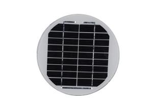 China Round Shaped Solar Energy Panels Monocrystalline Silicon Material Without Frame factory