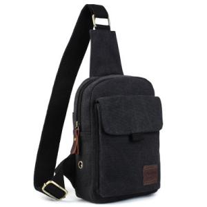 China Adjustable single strap shoulder bag chest bag for men factory