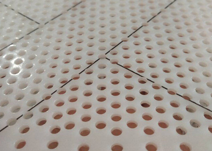 Custom Hard Hdpe Perforated Plastic Panels Powder Coating