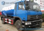 High Capacity 4 By 2 10M3 10000L Diesel Vacuum Tank Truck 90Km/h