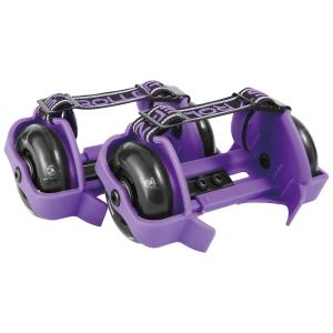 China YOBANG Purple Classic Heel Wheels Skates With Flashing Lights for shoes kids factory